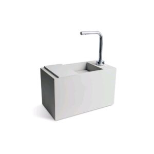 Primo Tray W/Wall Mounted Washbasin (5 ½" X 10 ½" X ¾") Resin