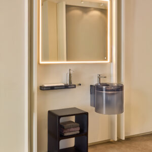 Vexo Wall-Mounted Washbasin Tap (14 ½" x 16 ½" x 13 ¾") Resin