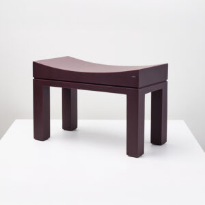 Yes Large Stool (18 ½" X 9 ¾" X 13") Resin