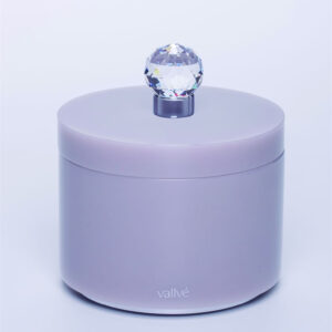 Fit Swarovski 02-Kit (Soap Dispenser/Toothbrush with Lid/Cotton/Swabs) Resin/Chrome