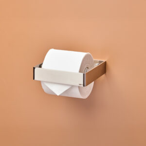 SS Slim Paper Holder (5 ½" x 5 ½" x 1 ¼") Polished Stainless Steel