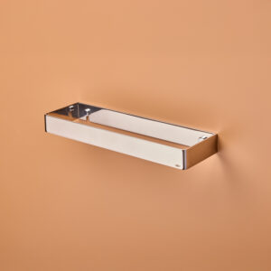 SS Slim Towel Rail 11 (11 ¾" x 3 ½" x 1 ¼") Polished Stainless Steel