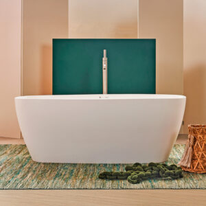 Rectangular Bathtub 10 (63" x 23 ¼" x 29 ½") without Internal Drain System (overflow)